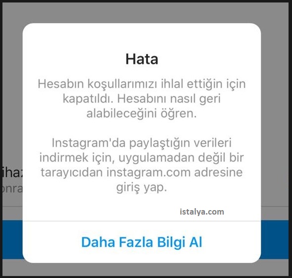 Instagram Hesabım Kapatıldı Sorunu Kesin Çözüm! (Account Disabled) 9