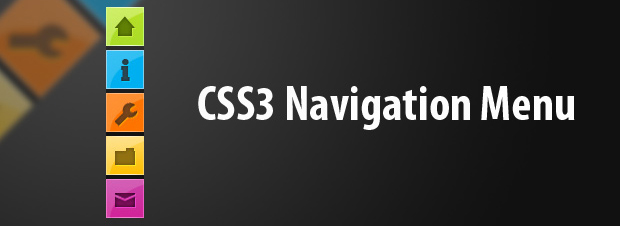 Css3 Renkli Navigation Menu 10